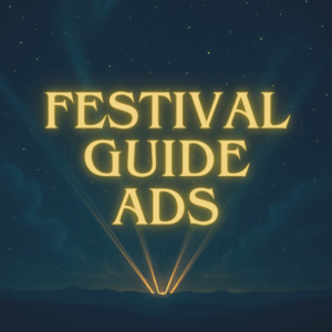 Festival Guide Ads – Starting at $225