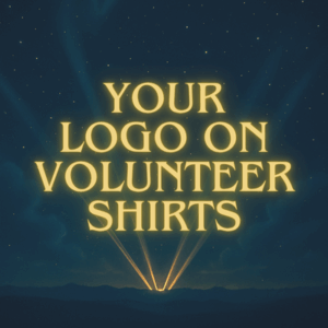 Volunteer T-Shirt Sponsorship – $1,000